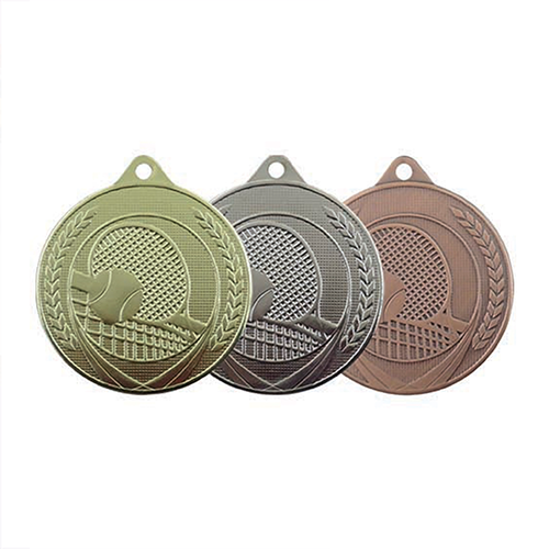 Medaille Goud-Zilver of Brons Tennis
