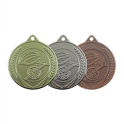Medaille Goud-Zilver of Brons Fietssport