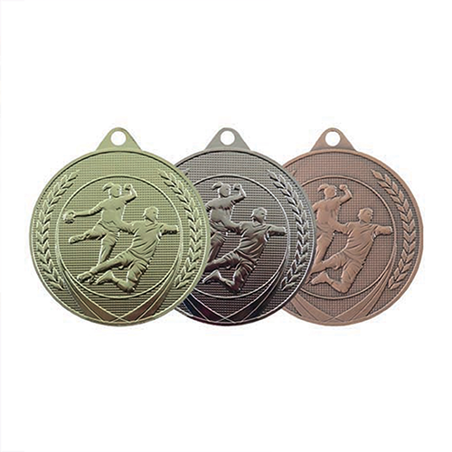 Medaille Goud-Zilver of Brons Handbal
